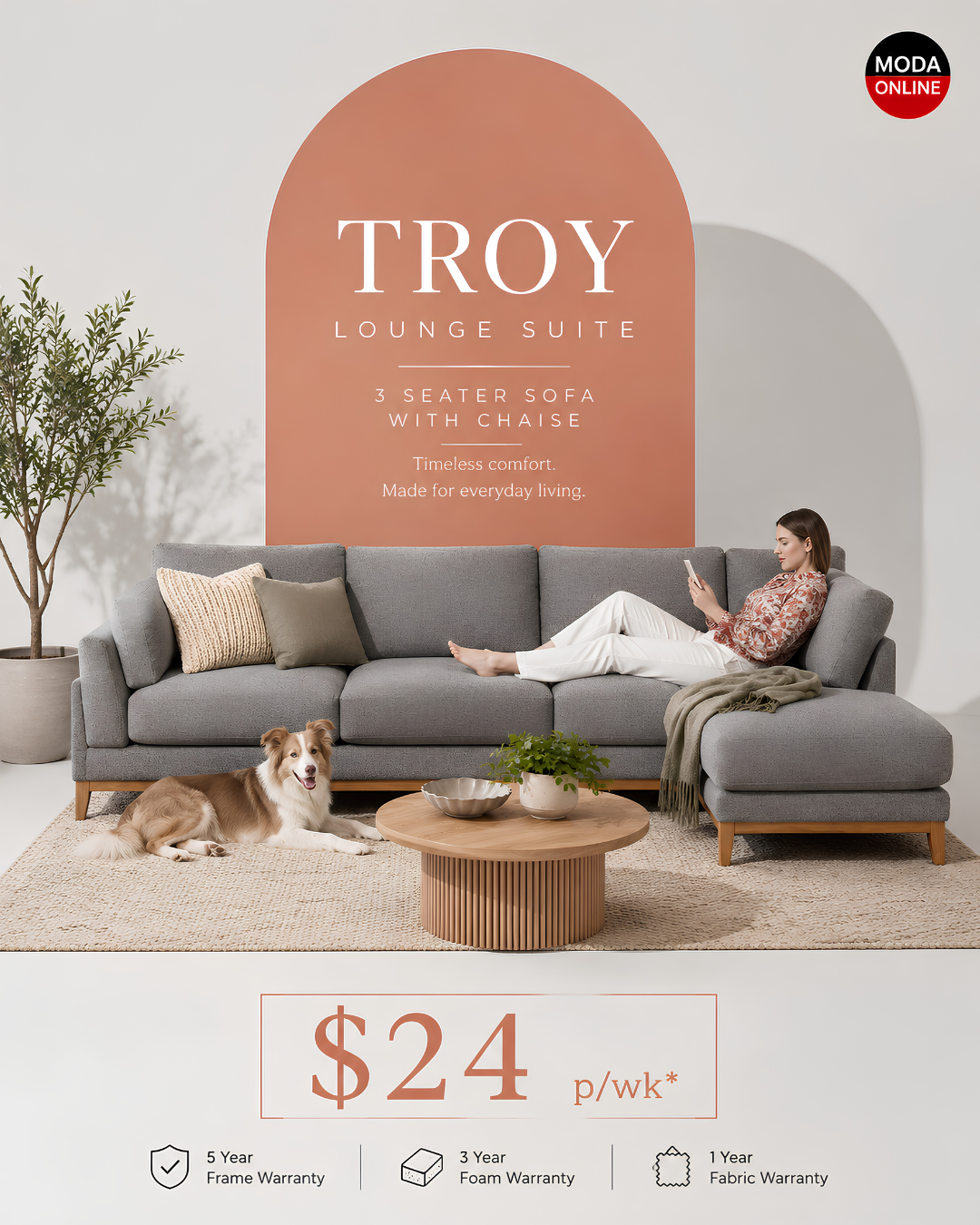 Troy Lounge Suite