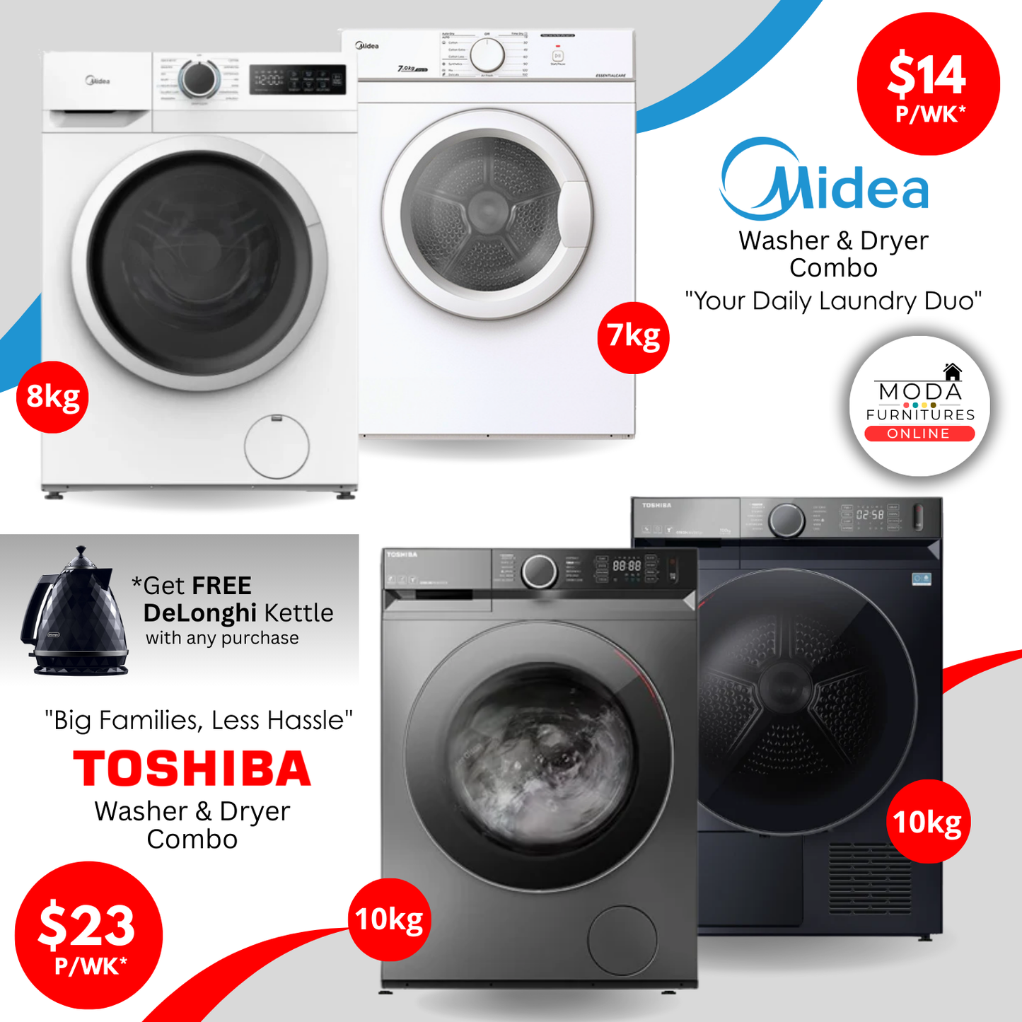 β‘ Double the Power β Wash & Dry Like a Pro! π§Ίβ¨
