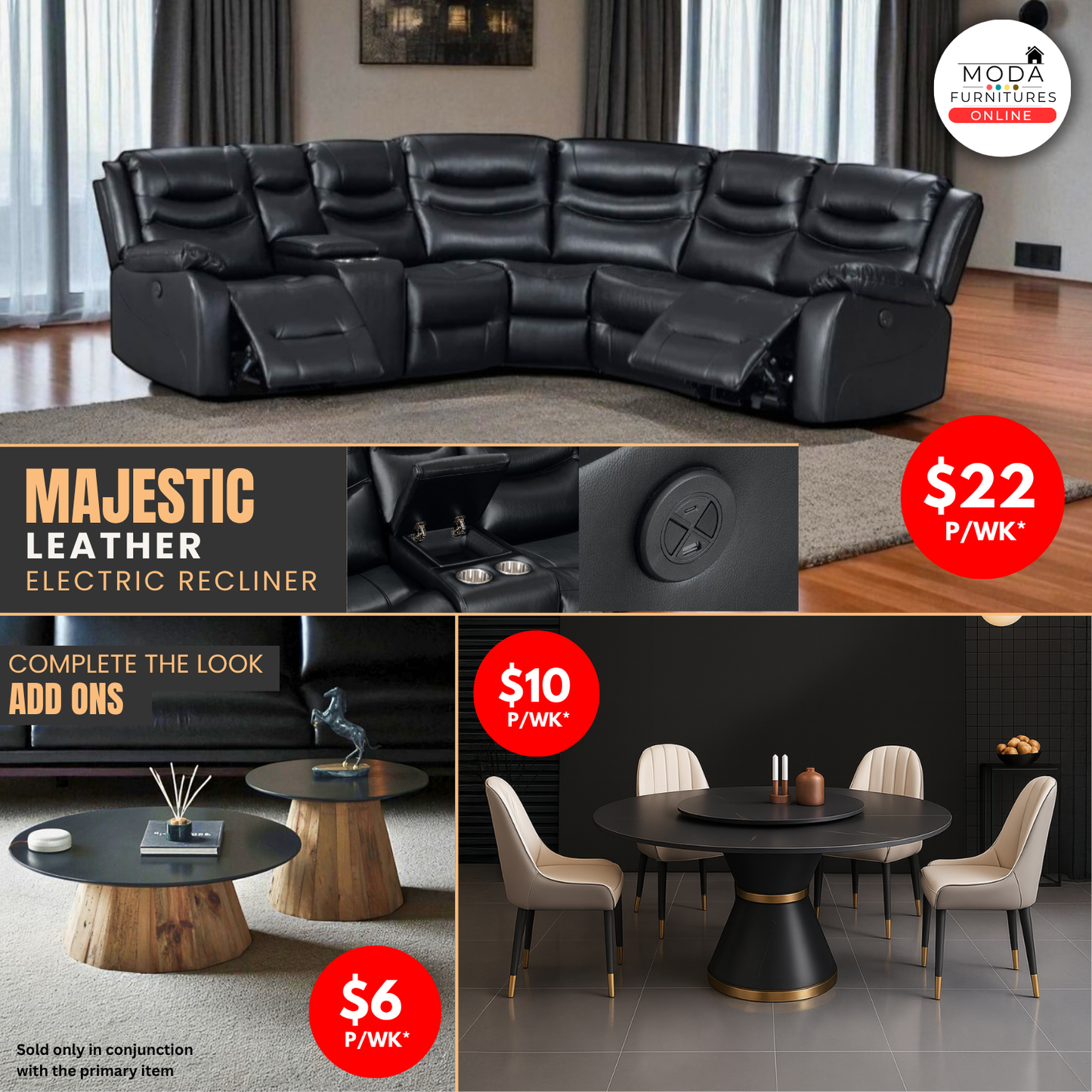 ๐ค MAJESTIC RANGE โ Luxury. Comfort. Statement Living.