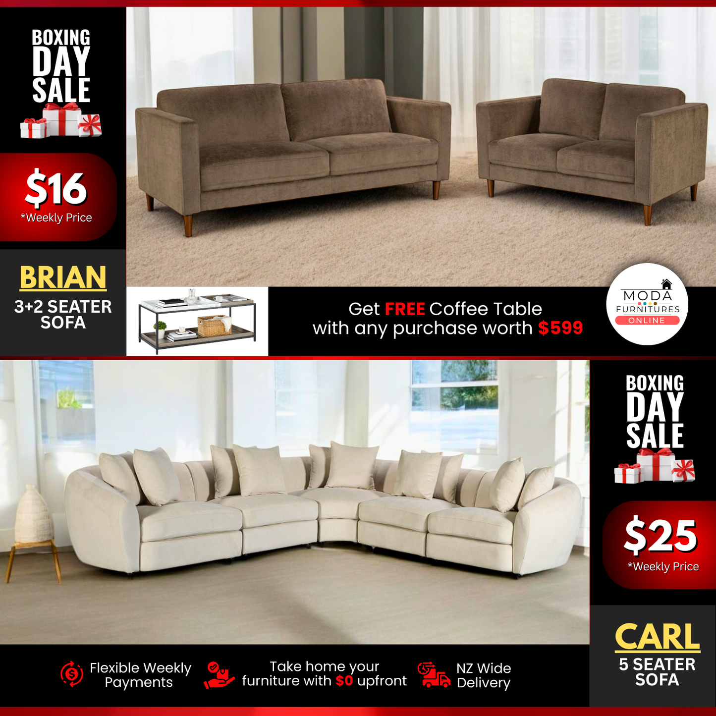 π₯ποΈ Boxing Day Sofa Sale ποΈ