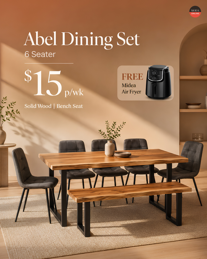 Abel Dining Set – 6 Seater