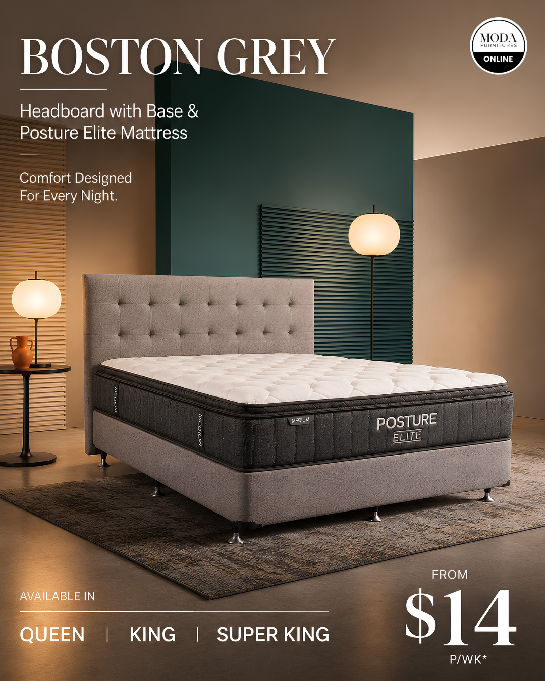 ποΈ Boston Bed Package