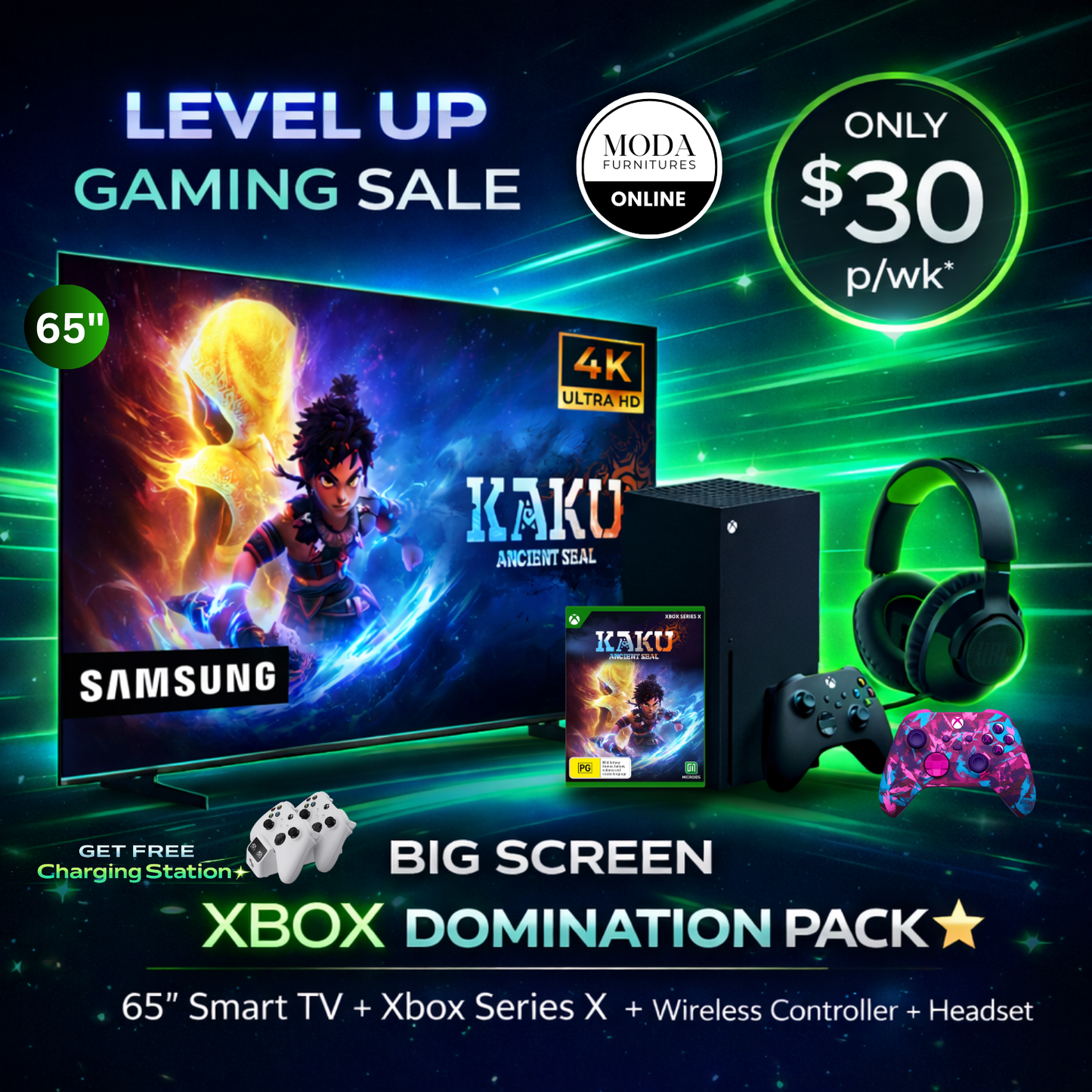 Big Screen Xbox Domination Pack
