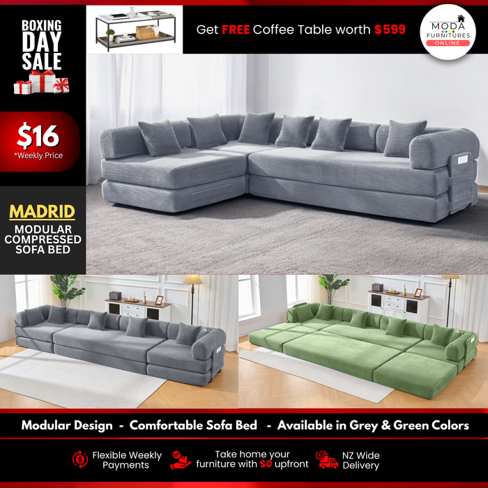 🥊🛋️ Boxing Day Modular Sofa Bed Sale 🛋️