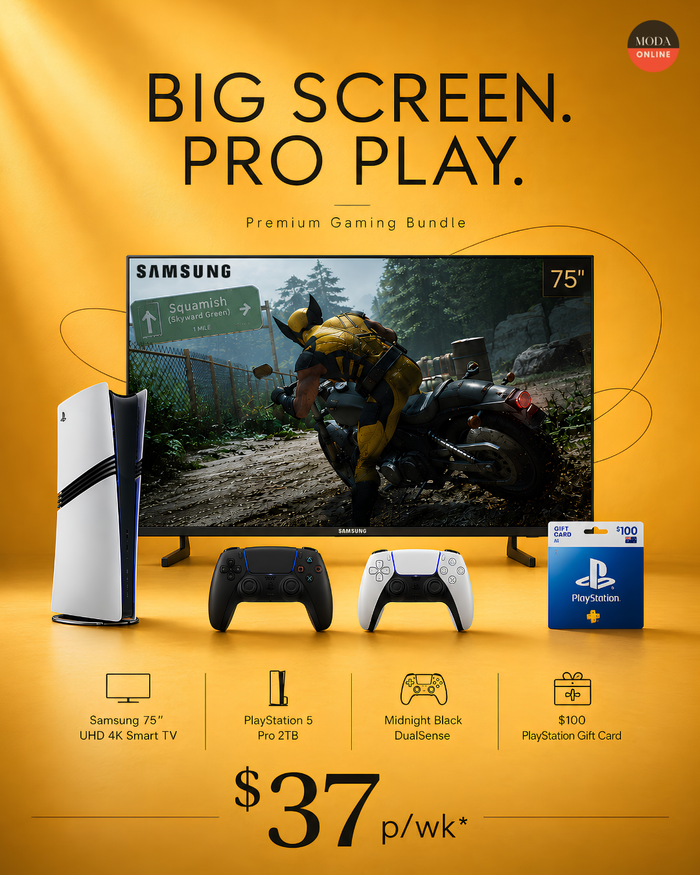 Big Screen. Pro Play. Premium Gaming Bundle