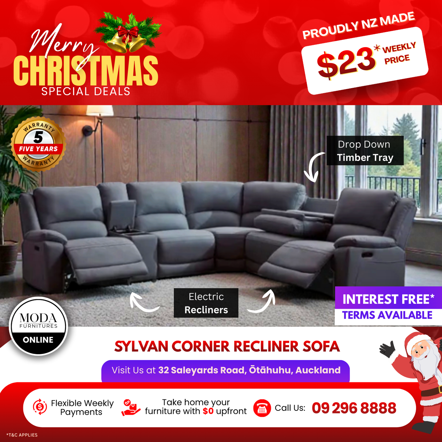 ๐โจ Sylvan Luxe Christmas Recliner Lounge โจ๐