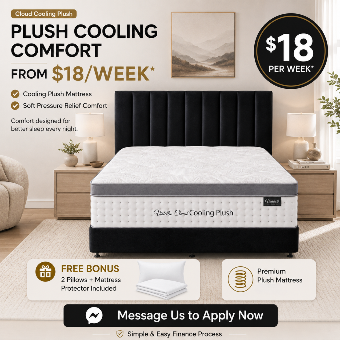 Cloud Cooling Plush Suite