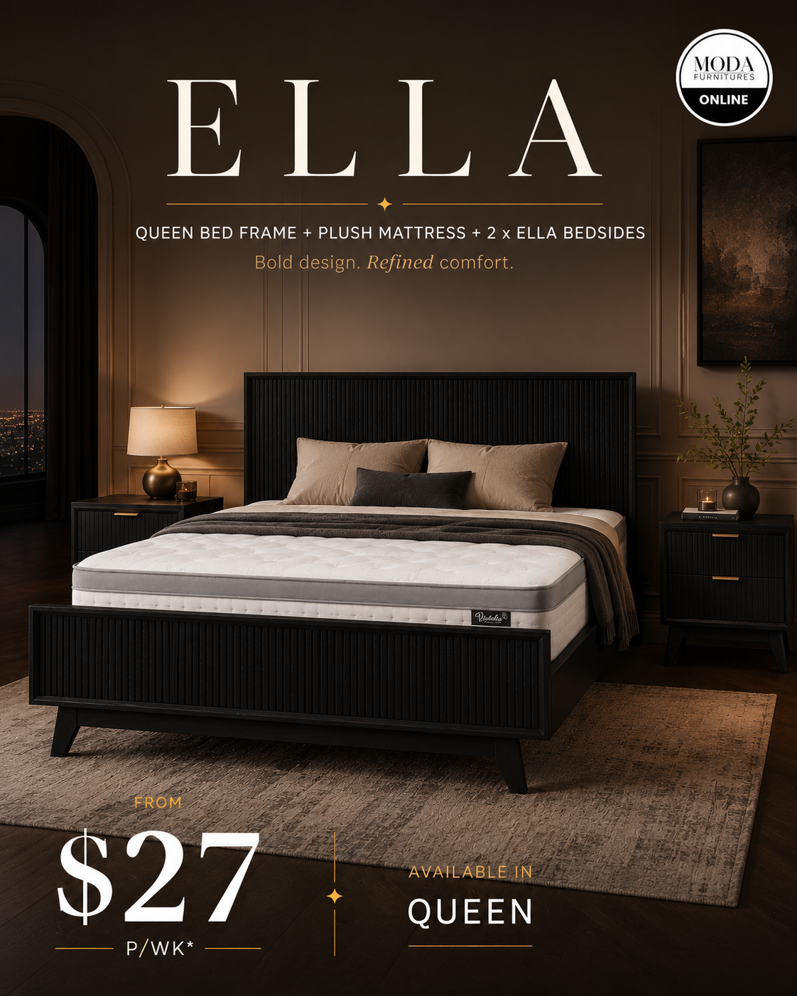 ποΈ Ella Queen Bedroom Set