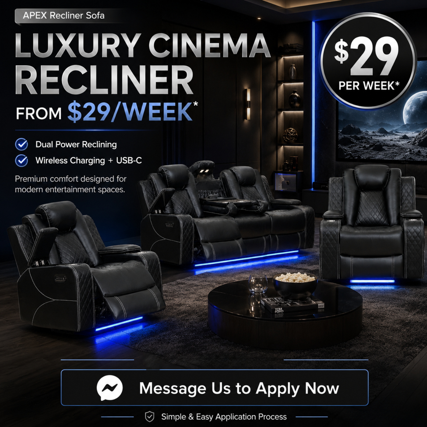 Lux Cinema Recliner