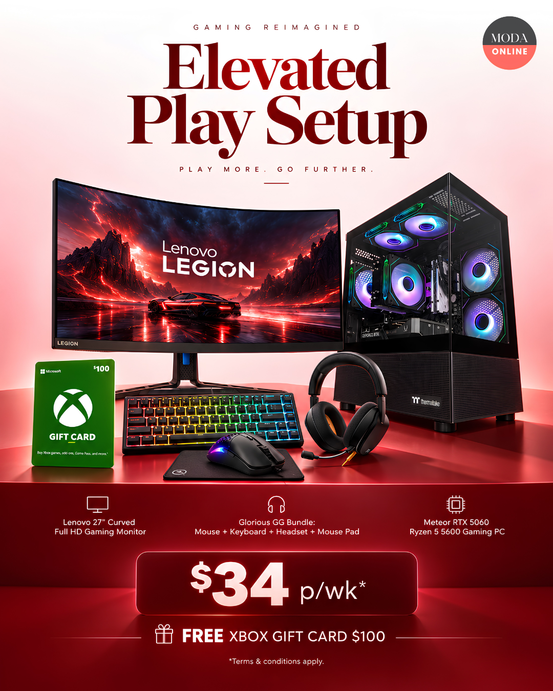 Elevated Play Setup
