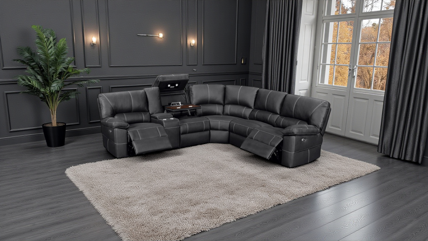 RAVON Power Reclining Corner Sofa