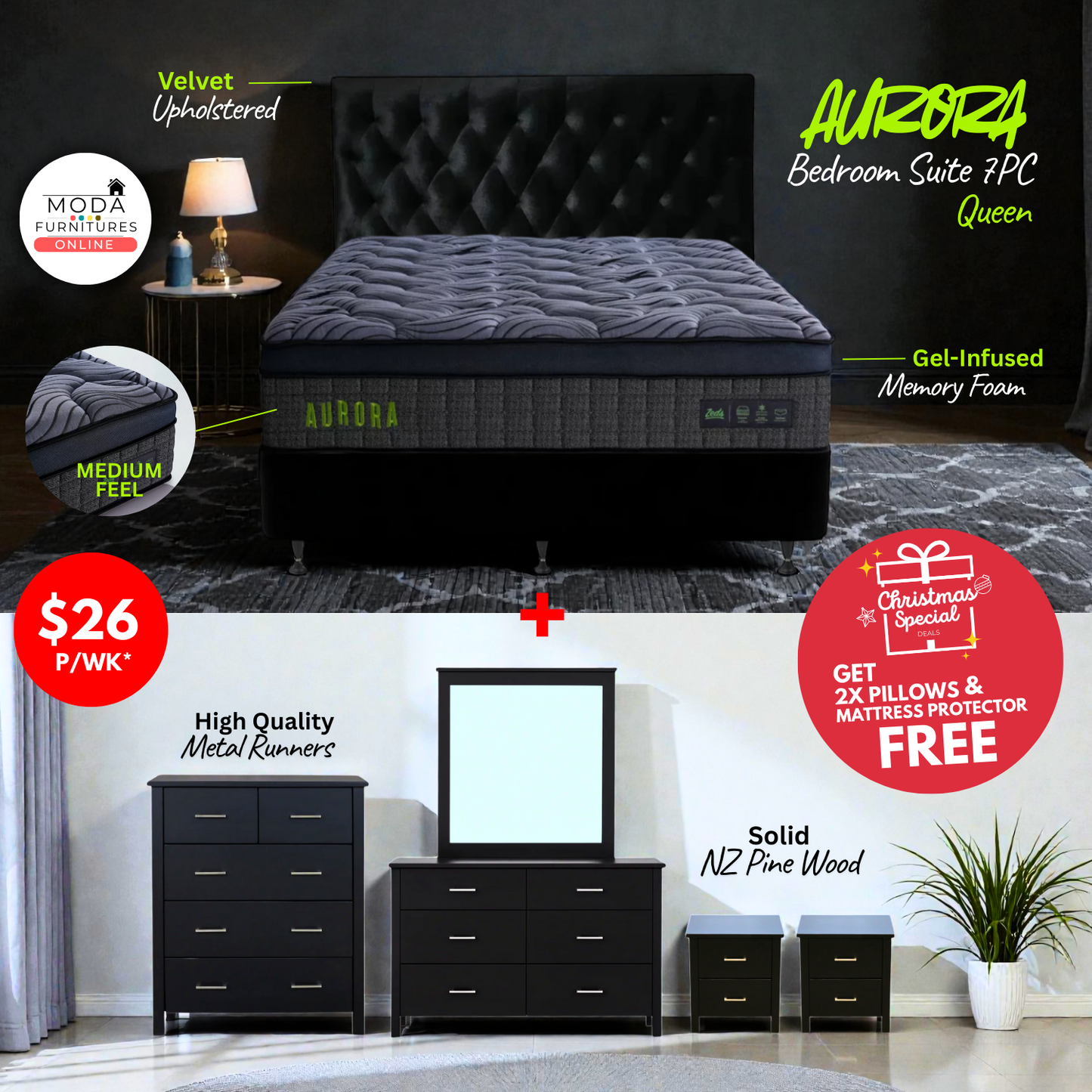 🎄✨ MODA CHRISTMAS SALE — SLEEP LUXURY MADE AFFORDABLE! ✨🎄 (Copy)