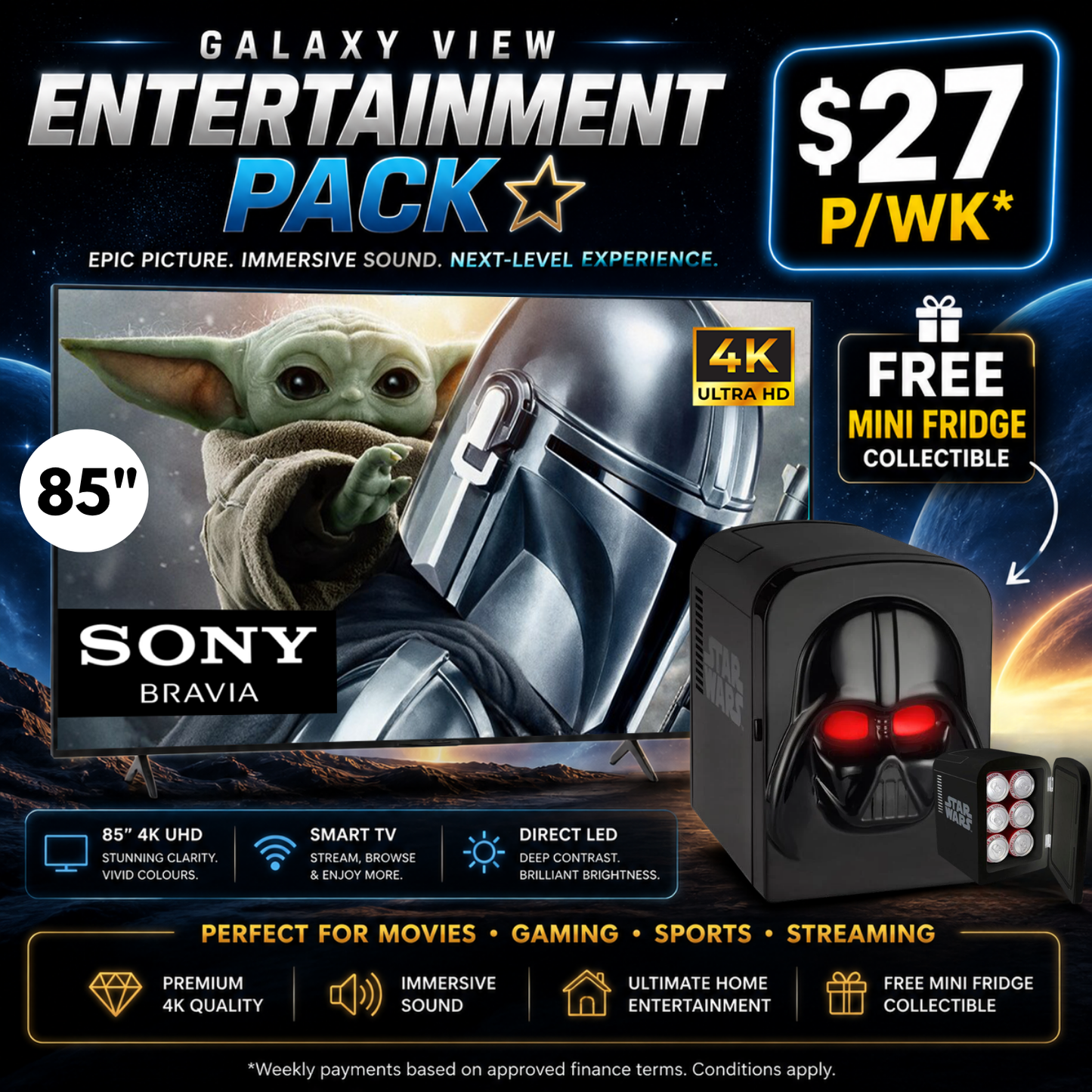 GALAXY VIEW ENTERTAINMENT PACK