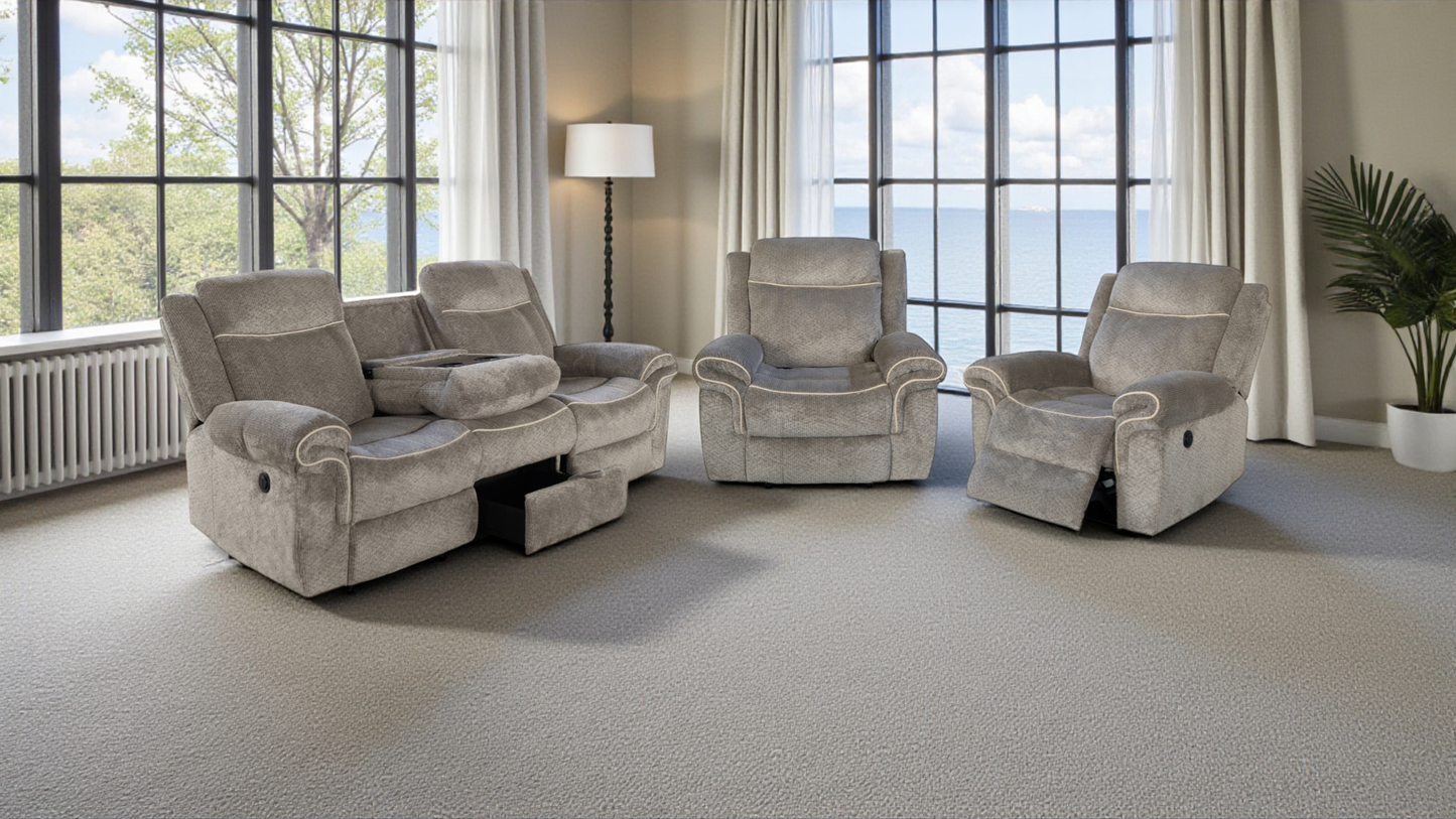 HUXLEY 3+1+1 Power Recliners