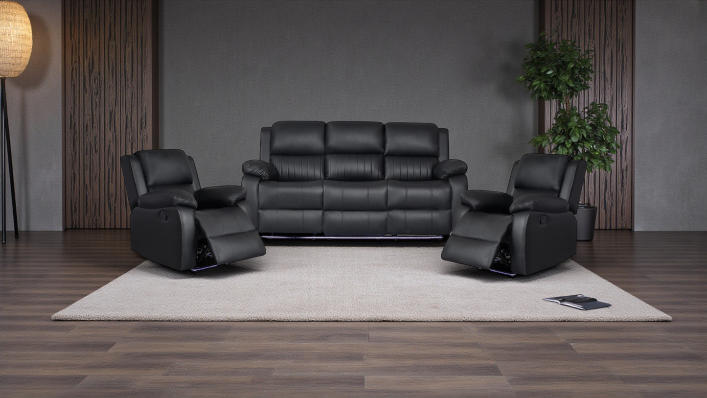 DAXON Manual Reclining Sofa