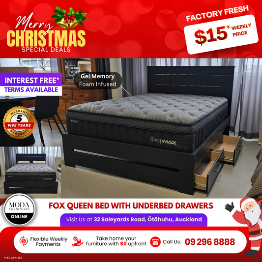 🎄🛏️ Fox Comfort Christmas Storage Bed 🛏️🎄