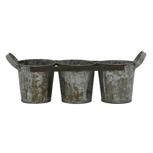 Flint Triple Planter - Small