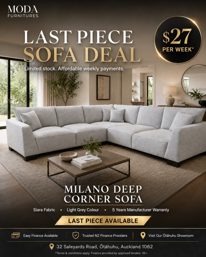 🛋️ Milano Deep Corner Sofa – Last Piece Deal