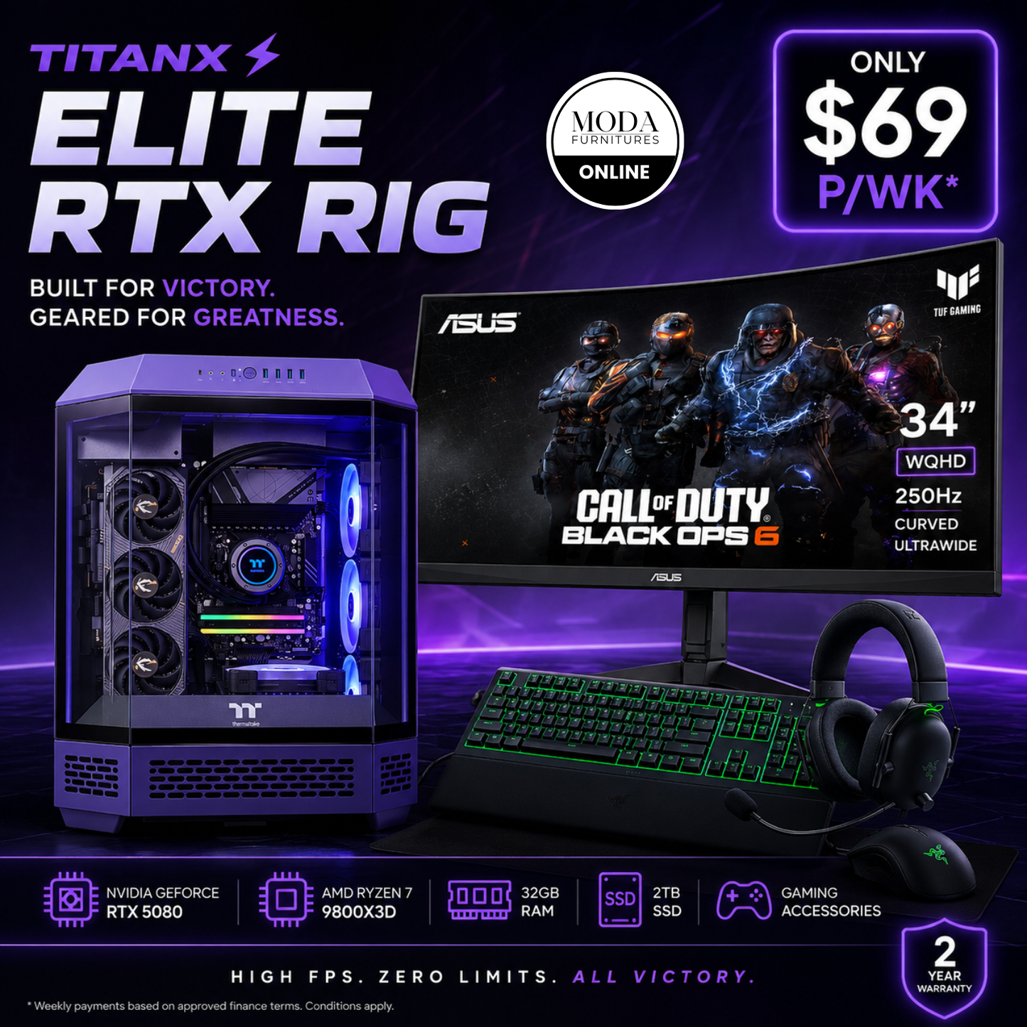 🎮 TitanX Elite RTX Rig