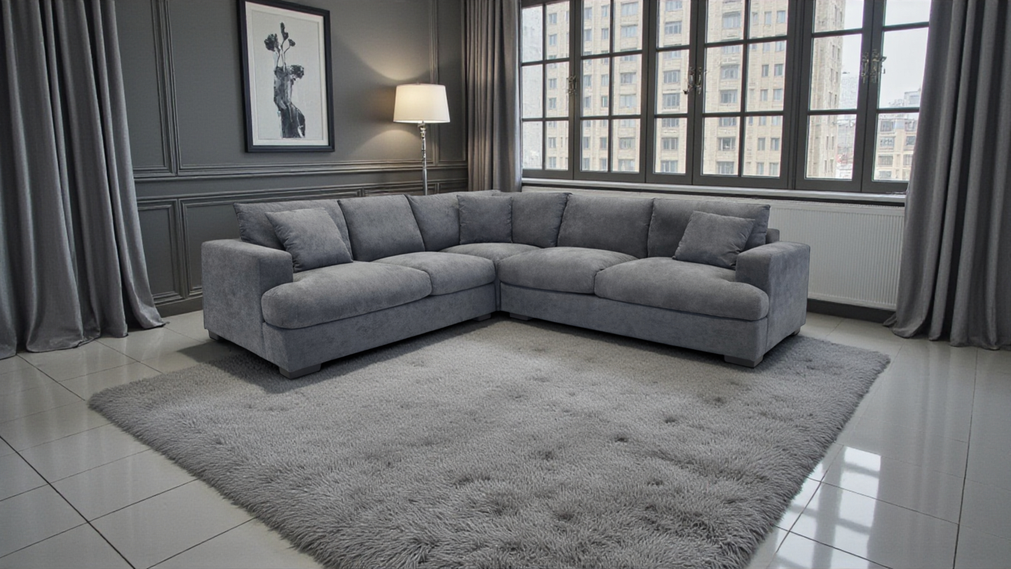 HASTING Corner Fabric Sofa
