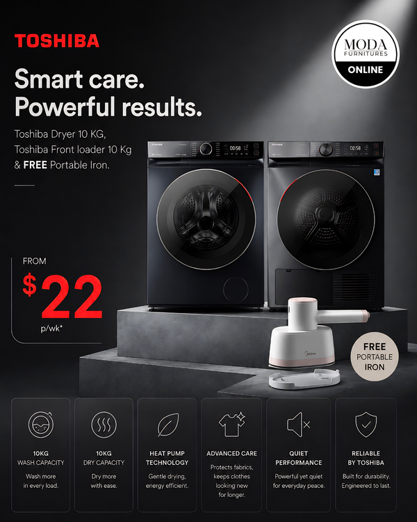 🧺 Toshiba Smart Care Laundry Bundle