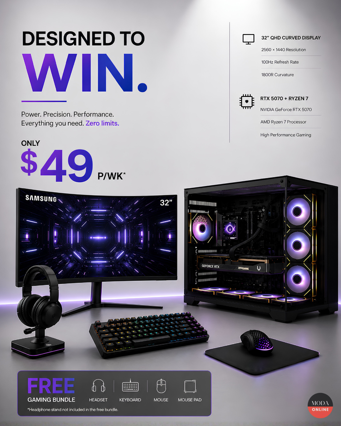 Designed to Win – Gaming PC Bundle
