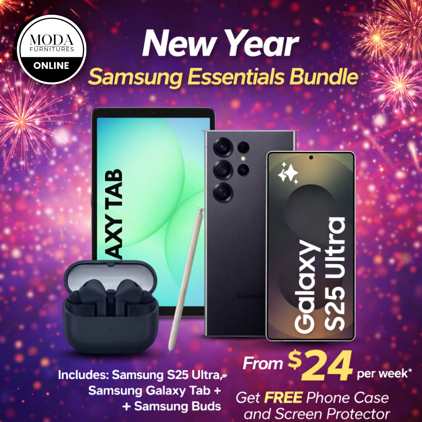 🎆 NEW YEAR SAMSUNG ESSENTIALS BUNDLE  🎆