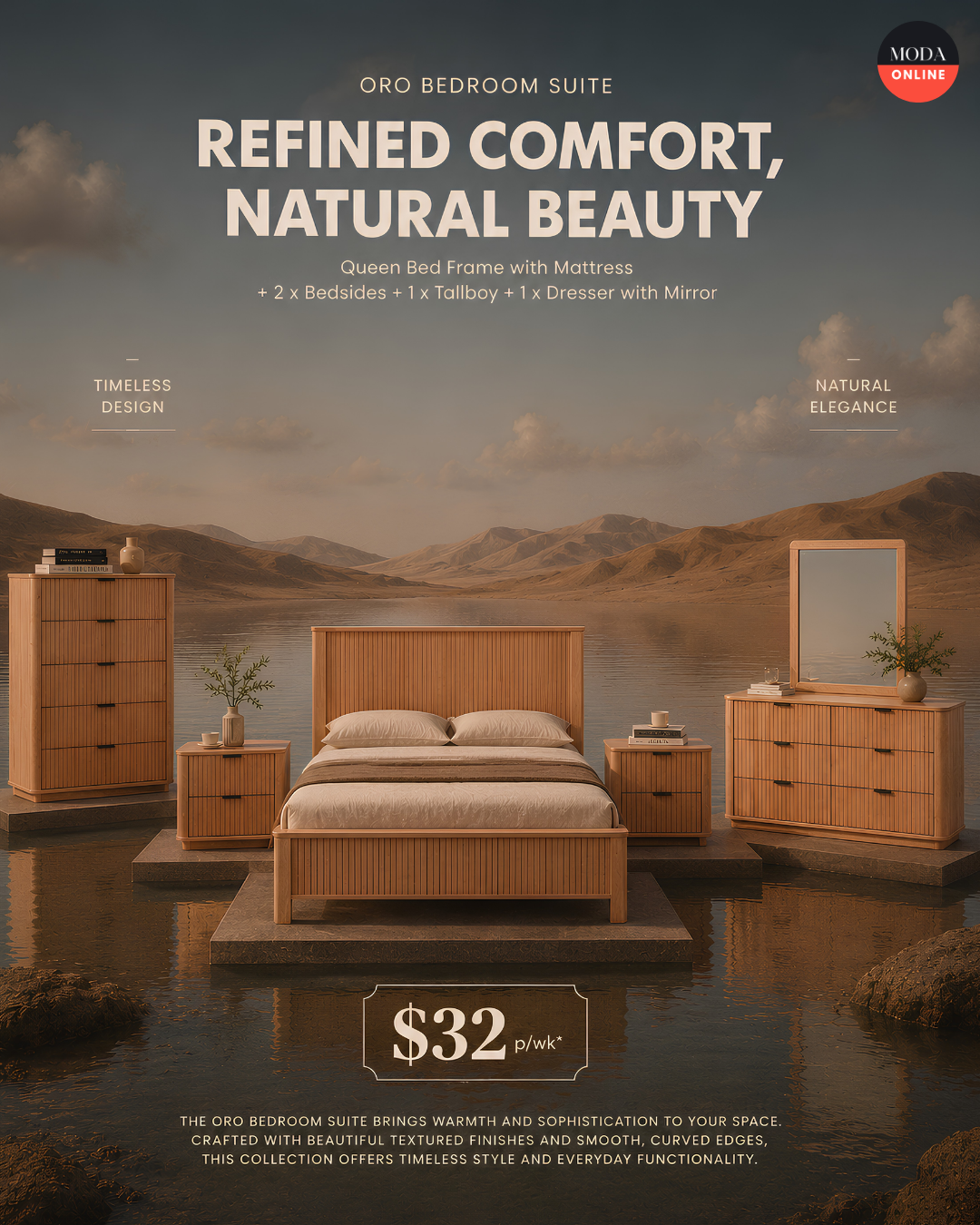 Oro Bedroom Suite