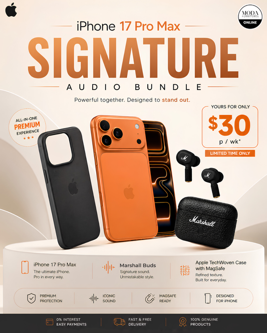 iPhone 17 Pro Max Signature Audio Bundle