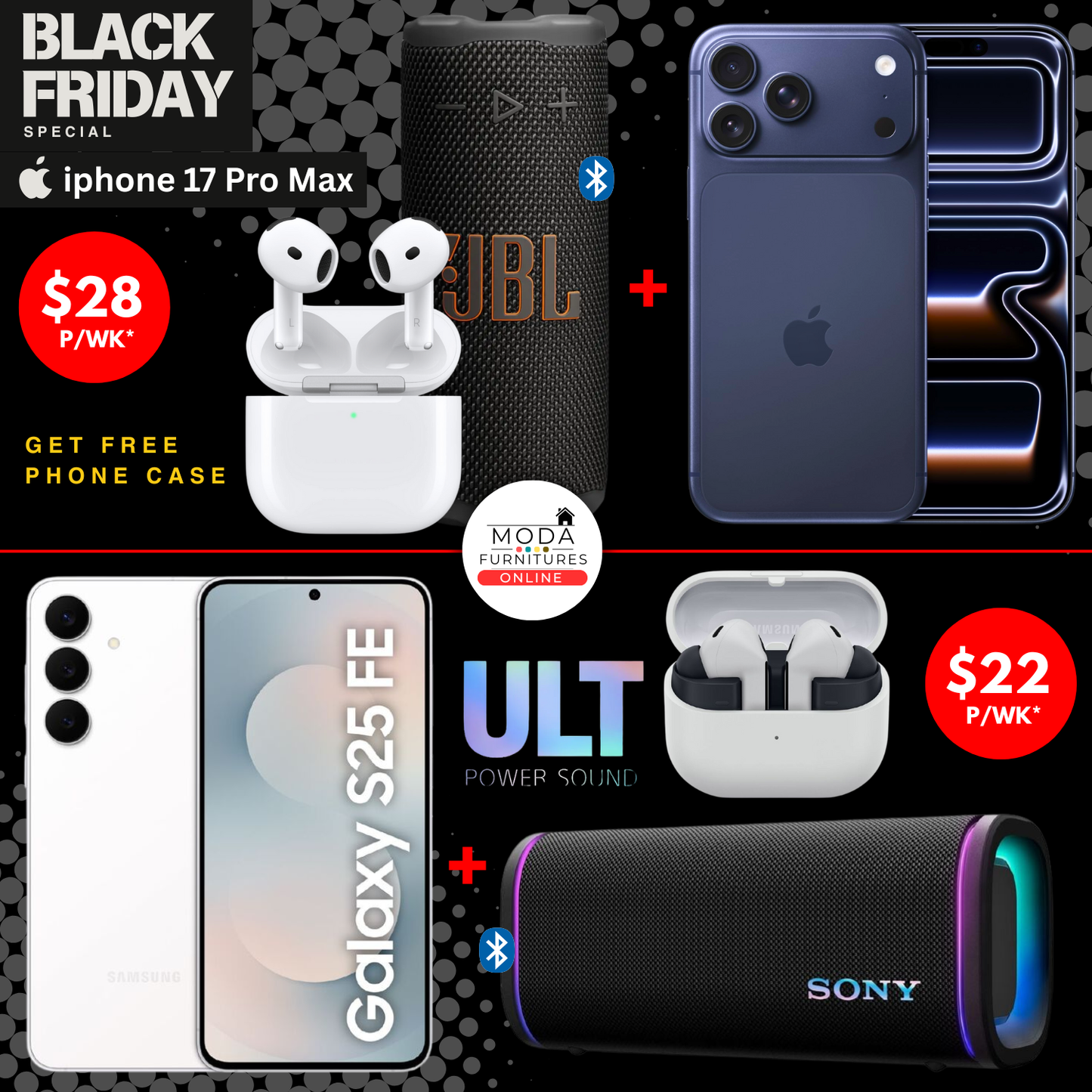 📱 Upgrade • 🎧 Enjoy Premium Audio • ⚡ Apply Instore Today!