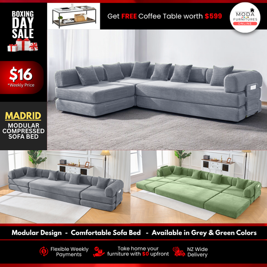 🥊🛋️ Boxing Day Modular Sofa Bed Sale 🛋️