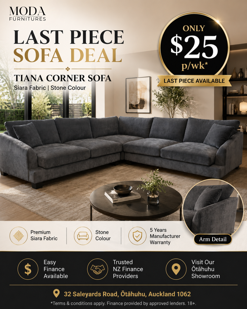 🛋️ Tiana Corner Sofa – Last Piece Deal