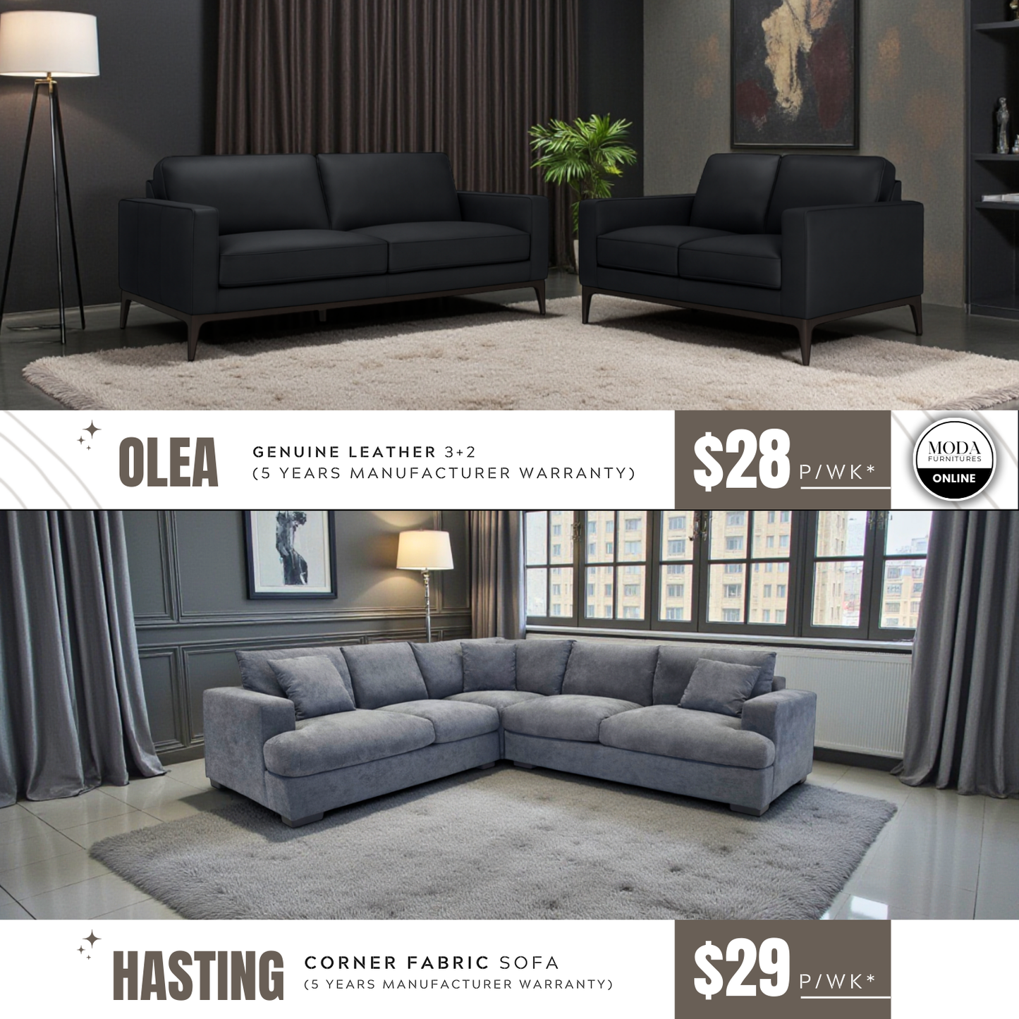 South Island Exclusives - Premium Sofas
