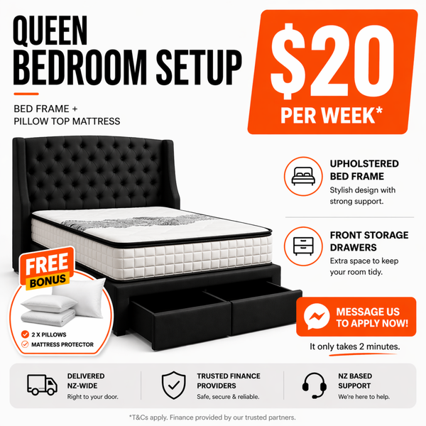 QUEEN BEDROOM SETUP DEAL