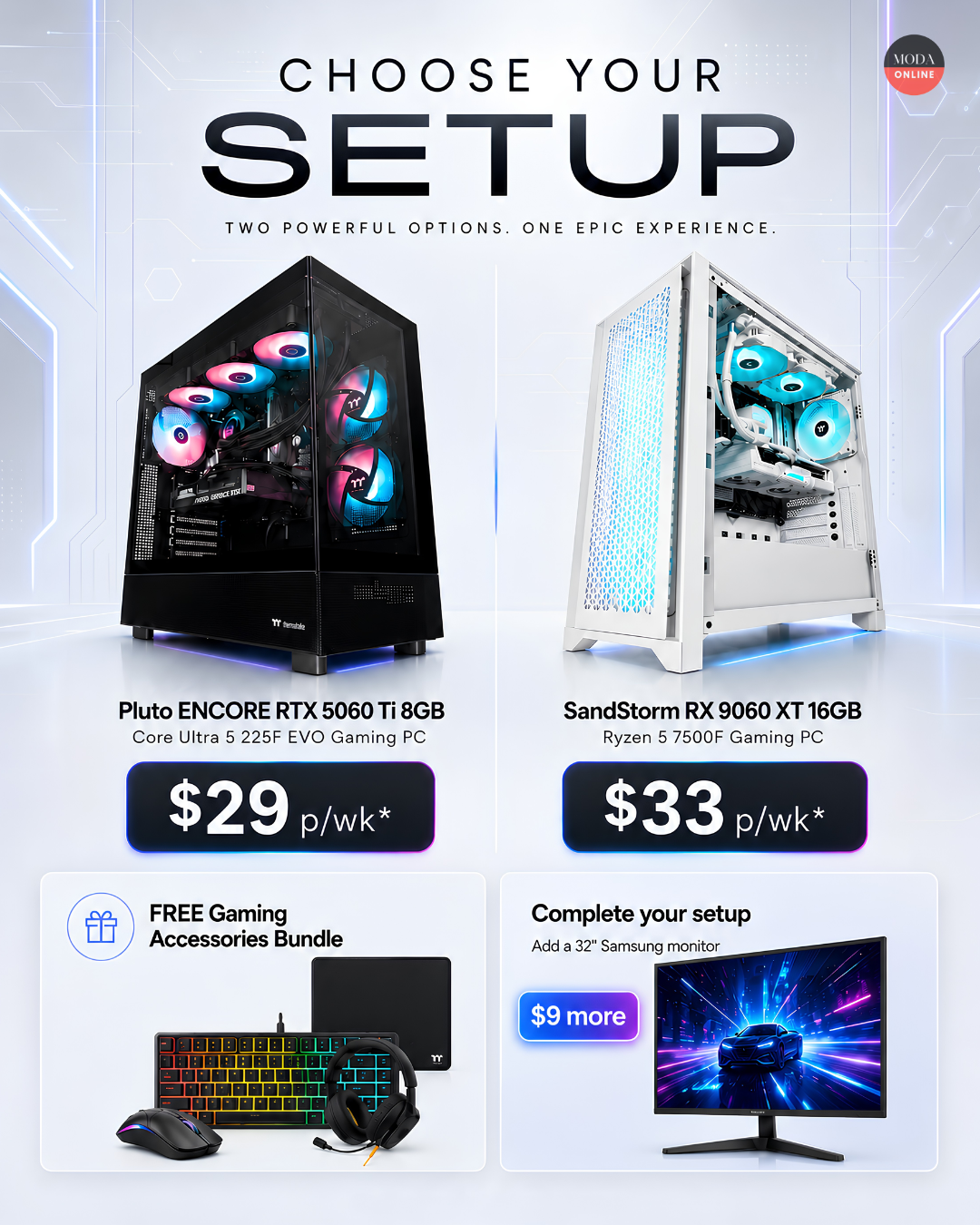 Choose Your Setup