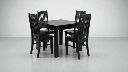 Brighton Dining Suite - Black