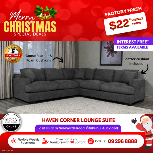 🎄✨ Haven Comfort Christmas Corner Lounge ✨🎄