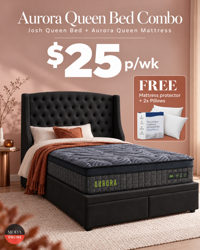 Aurora Queen Bed Combo
