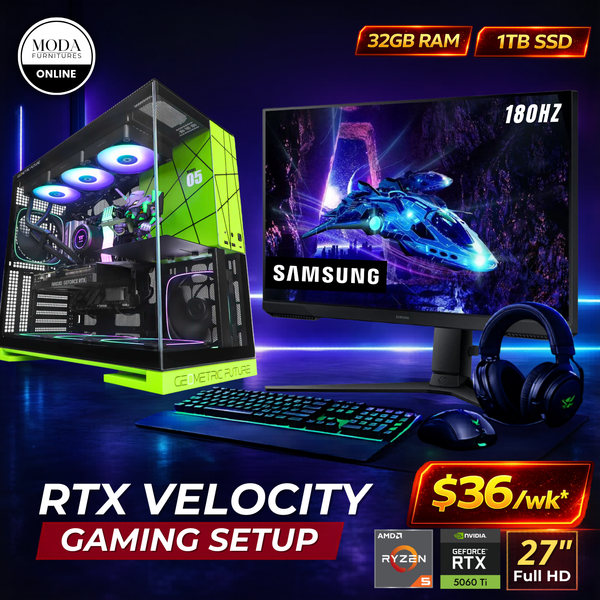 RTX VELOCITY GAMING SETUP