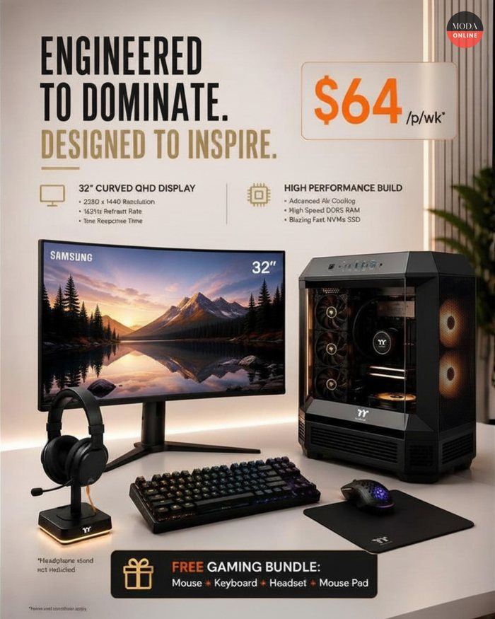 Engineered to Dominate Gaming PC Bundle