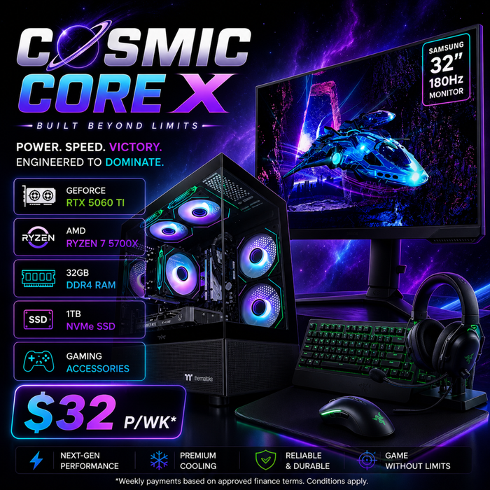🚀 COSMIC CORE X GAMING SETUP