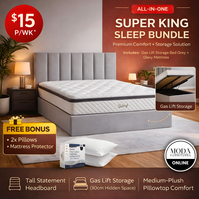 ALL-IN-ONE SUPER KING SLEEP BUNDLE