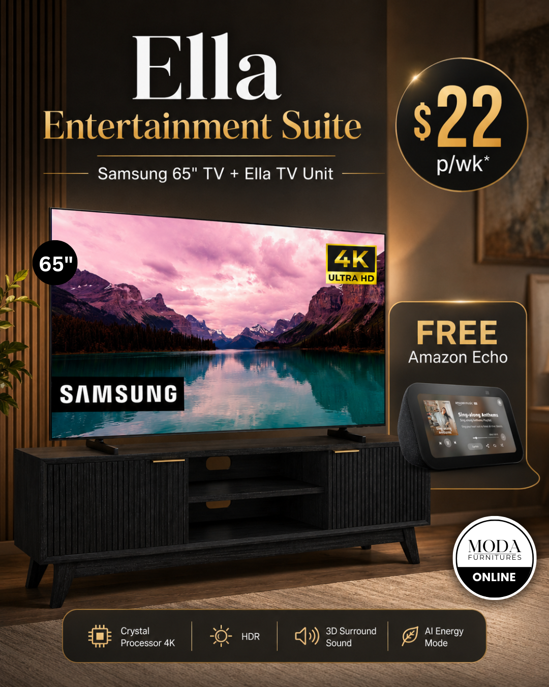 🏡 Ella Entertainment Suite