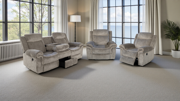 HUXLEY 3+1+1 Power Recliners