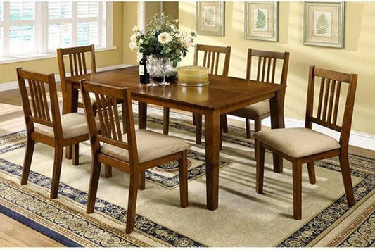 Mission 7 Pcs Dining Suite