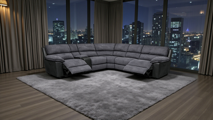 BEXLEY Corner Recliner Fabric Sofa